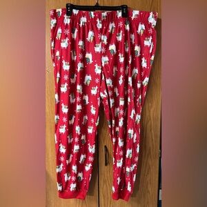 NWT women’s Christmas sleepwear pants size XXL